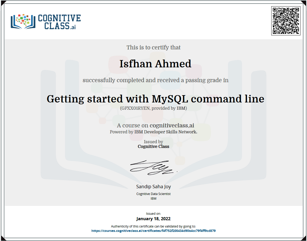 MySQL command line